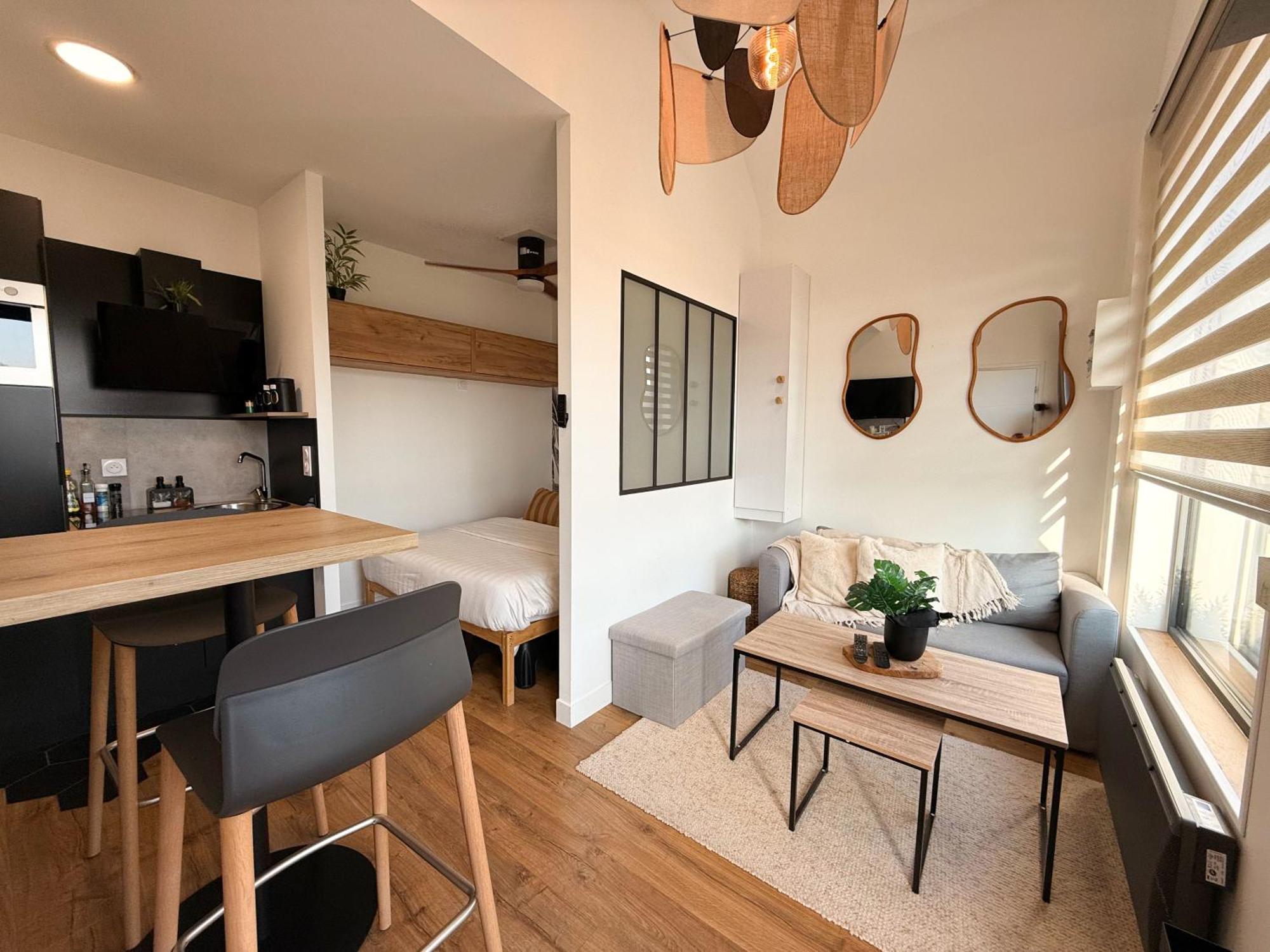Studio Premium, A 50M Du Lac D'Ardres Avec Terrasse Exterior photo